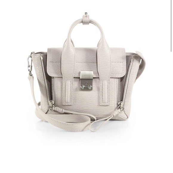 3.1 PHILLIP LIM Textured Calfskin Medium Pashli Satchel - Picture 1 of 14